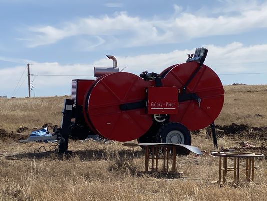 1x90kN Wysokiej jakości przeciągacz i napięcie kabli hydraulicznych do wiązania linii elektroenergetycznych