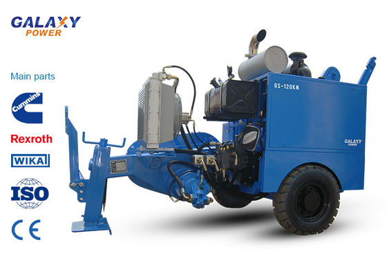 Urządzenia do ciągnięcia drutu imported z silnikiem wysokoprężnym Max Intermittent Pull 120kN