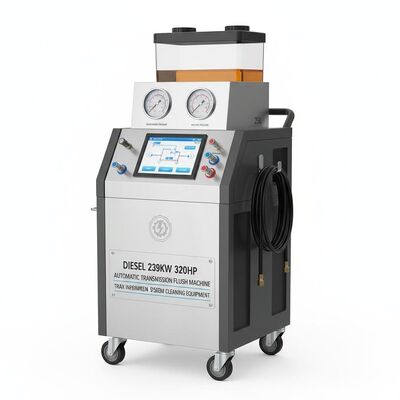 Maszyna do płukania automatycznych skrzyń biegów Diesel 239 kW 320 KM Maksymalny ciąg przerywany 90 kN Urządzenie do czyszczenia układu przeniesienia napędu