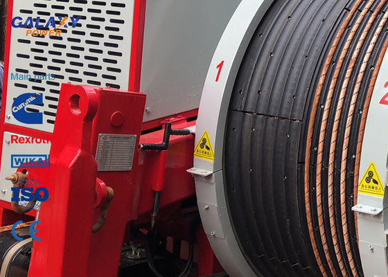 77kw 103hp Napinacz hydrauliczny silnika imported Max przerywane napięcie 2x45 / 1x90kN Sprzęt do naciągania