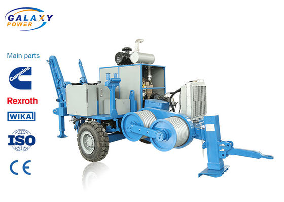 380KN Max Stringing Equipment Overhead Transmission Hydraulic Puller Machine