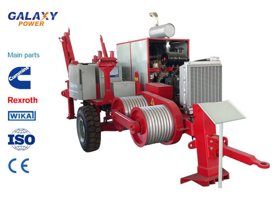 Silnik 90 kN Najwyższej jakości sprzęt do naciągów Ściągacz hydrauliczny Diesel 118 kW 158 KM