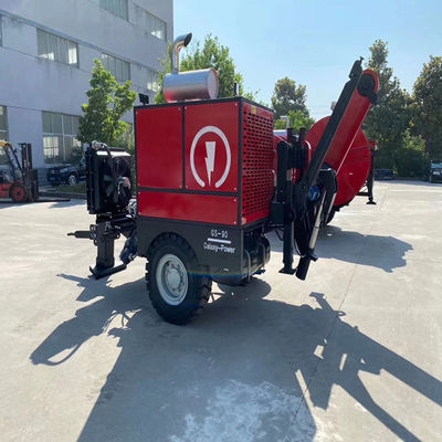 118kw (158hp) Diesel Hydrauliczny Max 9Ton Sprzęt do naciągania ściągacza do kabli