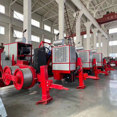 Linie energetyczne transmisyjne Max 120KN 12T Hydrauliczna maszyna do ściągania kabli