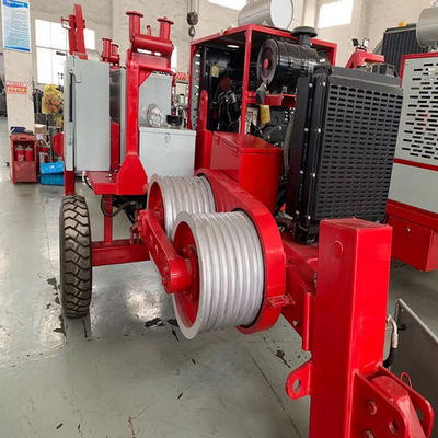 Ściągacz hydrauliczny z rowkiem 7 110KV Sprzęt do naciągania kabli OPGW / ADSS