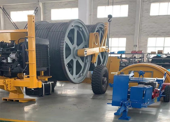 Diesel przerywany hydrauliczny napinacz linki 2x70KN Chłodzenie oleju
