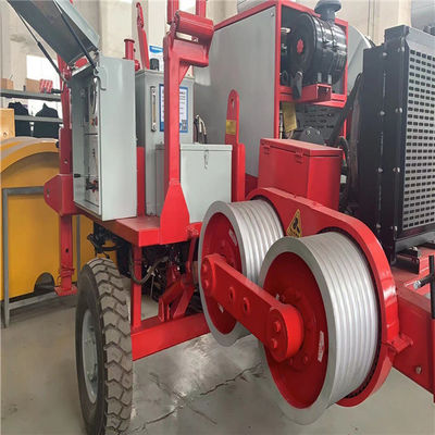SA-QY60 Diesel Bull-Wheel 6Ton Sprzęt do ciągnięcia kabli