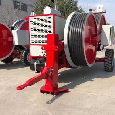 Linia napowietrzna 4Ton Diesel Hydrauliczne urządzenie do naciągania napinaczy kabli