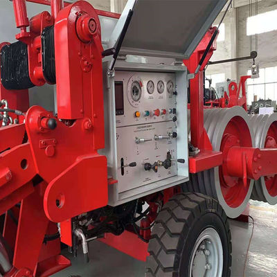 16Ton Bull-Wheel 10 Rowków Hydrauliczny ściągacz Napowietrzny sprzęt naciągowy