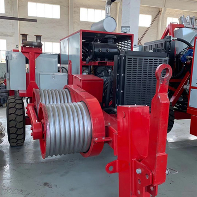 118KW (158hp) Maksymalna siła ciągnięcia 9Ton Sprzęt do naciągania linii transmisyjnych