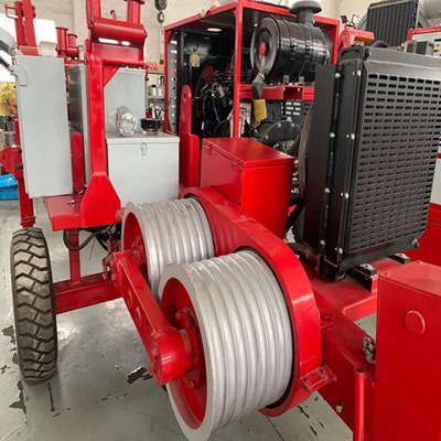 6Ton Hydrauliczny ściągacz Wciągarka Transmisja napowietrzna Sprzęt do ciągnięcia linii