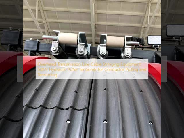 Urządzenia do przeciągania linii powietrznych z napędem hydraulicznym 2x50kN dla silników z podwójnymi przewodnikami